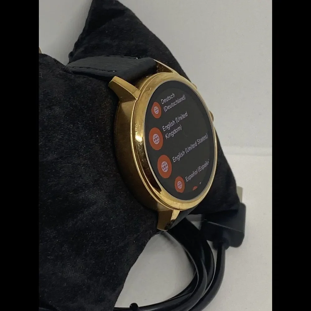 Fossil Gen 4 Authentic Digital Dial Smart Watch Custom Band FTW6031 AB361